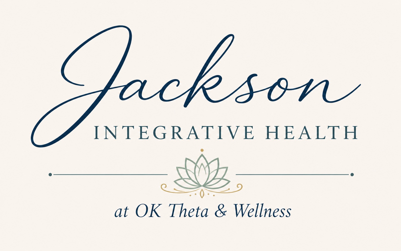 Jackson Integrative Health logo at OK Theta & Wellness in Oklahoma City.